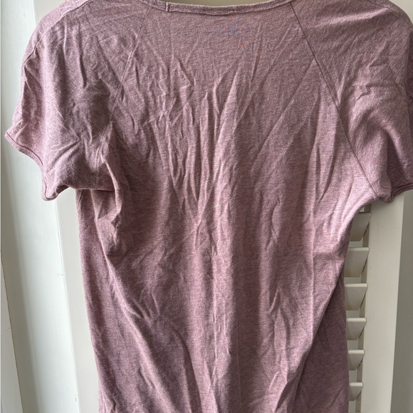 Wilfred mauve rose raw edge tshirt, size M - Picture 4 of 8